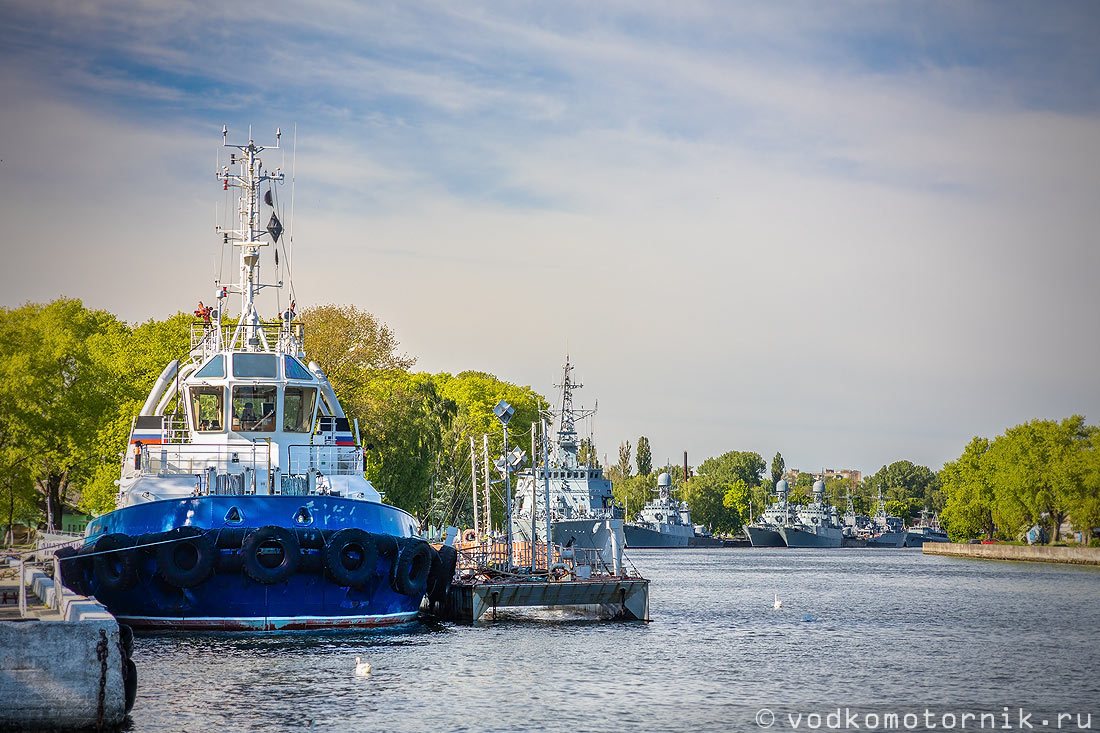 Секретные корабли в Балтийске