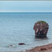 Скала на Белом море