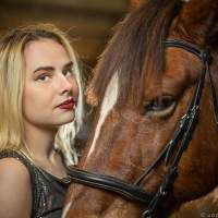 крупный план Фотосессия с лошадьми Калининград