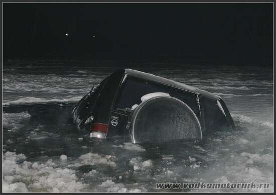 Opel Monterey 4х4 чуть не утонул 1