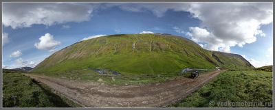 Исландская панорама слева