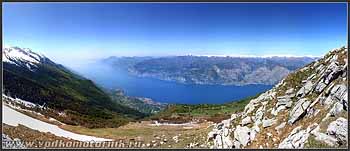 Панорама озера Гарда (Garda)