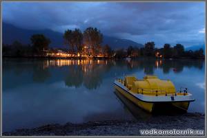 Вечер на lago Garda