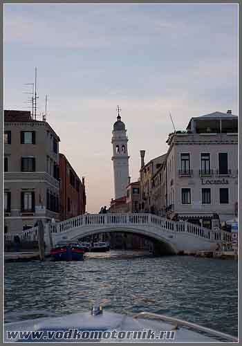 Венеция. Выход на Гранд канал.