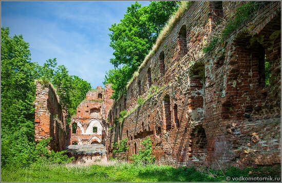Руины замка Бальга