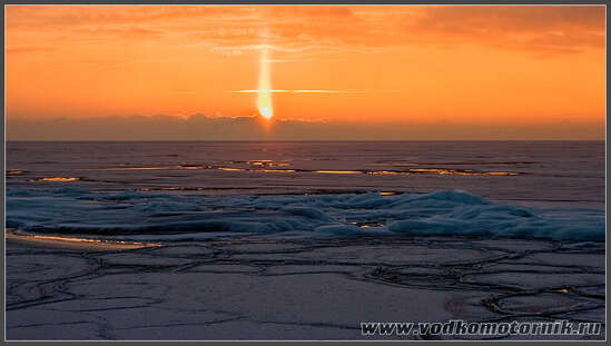 Балтийское море замерзло 2010г.