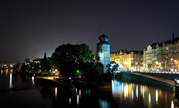 Прага ночная.