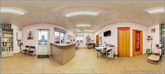 3D тур 360° по салону парикмахерской г.Калининград