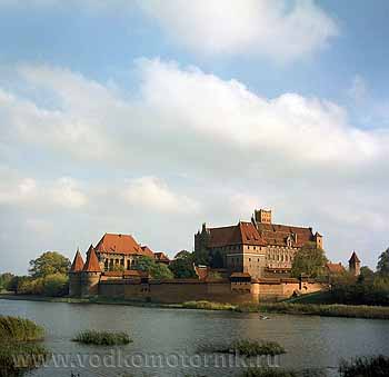 р. Ногат - Мальборк. Самый большой замок средневековья!