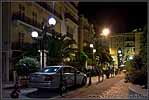 Улицы Монако ночью.
