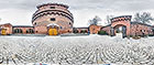Панорама 360° двор Музея Янтаря в Калининграде
