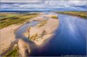 Золотые песчаные пляжи на реке Северная Двина