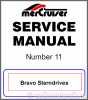 Bravo Sterndrives Mercruiser - service manual #11 