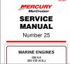 Service manual Mercruiser N25 