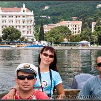 Команда водкомоторного катера. Хорватия, Опатия на катере