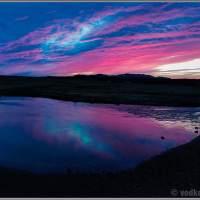 Исландия Поперекдорожная речка у Аскья