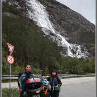 Норвегия, Norway. Очередной водопад