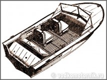 Прогресс-4 моторная лодка